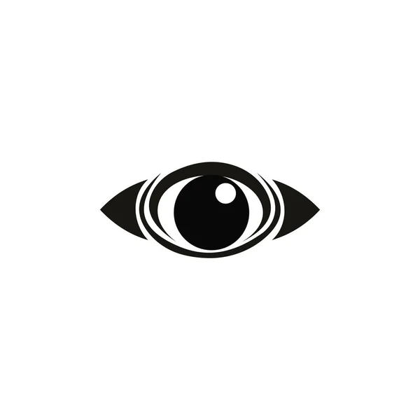 Yaratıcı Göz Kavrama Logo Tasarımı Şablonu — Stok Vektör