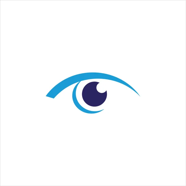 Modelo Design Logotipo Conceito Olho Criativo — Vetor de Stock