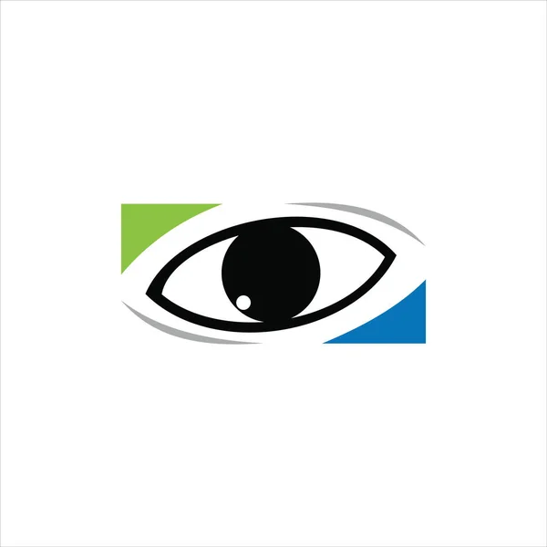 Kreative Eye Konzept Logo Design Vorlage — Stockvektor