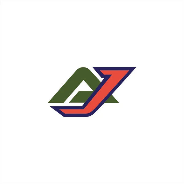 Harf Veya Logo Vektör Tasarım Şablonu — Stok Vektör