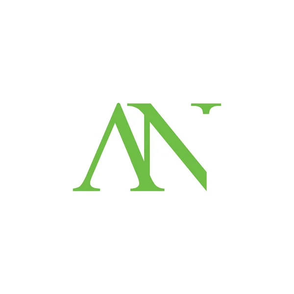 Initiële Letter Een Logo Vector Ontwerp Template — Stockvector