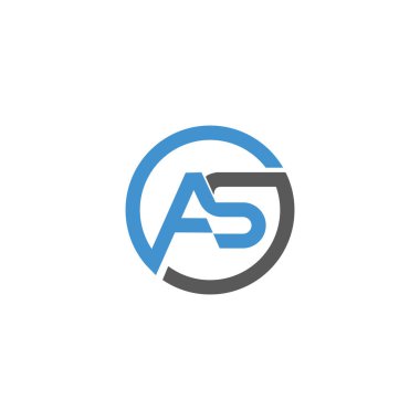 İlk harf: a logo vektör tasarım şablonu