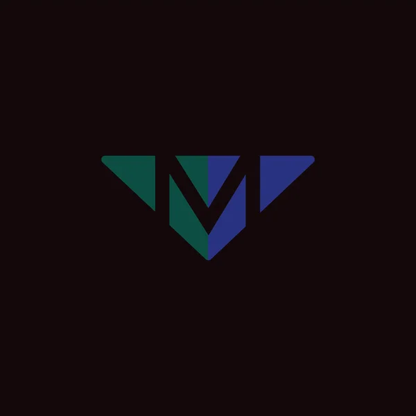 Počáteční Písmeno Logo Nebo Logo Vektorové Design Šablony — Stockový vektor