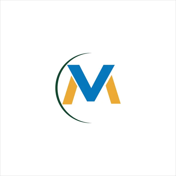 Logotipo Inicial Letra Modelo Projeto Vetor Logotipo —  Vetores de Stock
