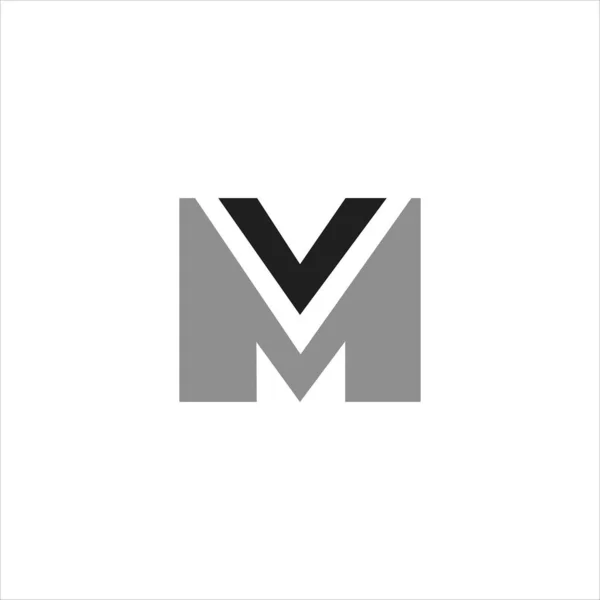 Начальная Буква Логотип Шаблон Вектора Логотипа — стоковый вектор