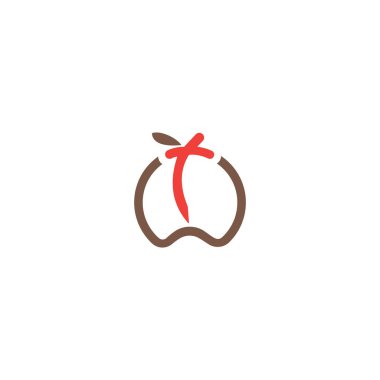 İlk harf wt logo veya tw logo vektör tasarım şablonu