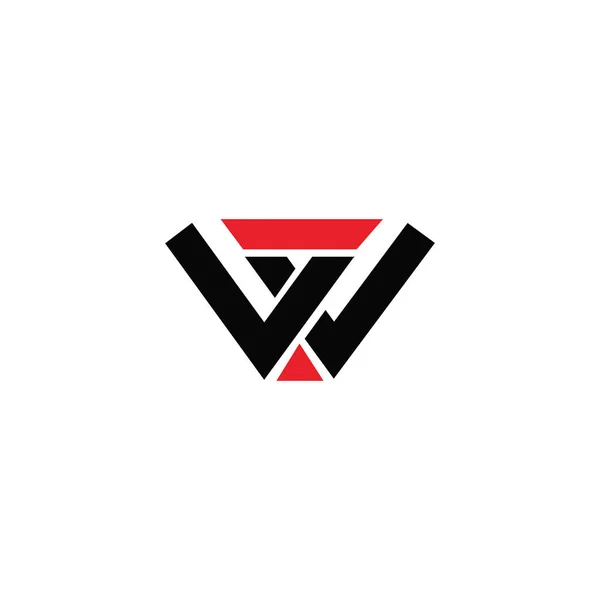 Harf Logo Veya Logo Vektör Tasarım Şablonu — Stok Vektör