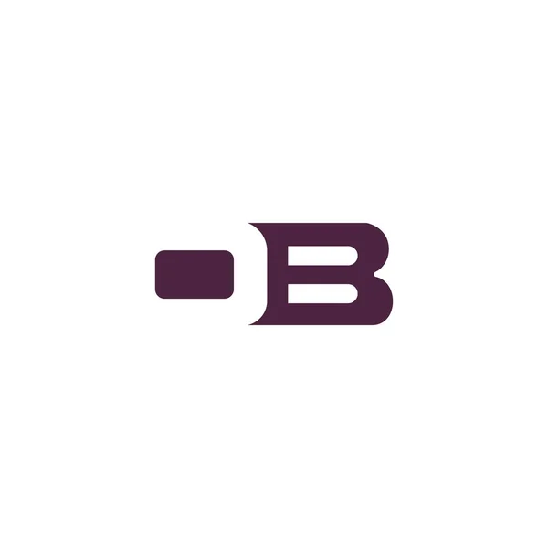 Modelo Inicial Design Logotipo — Vetor de Stock