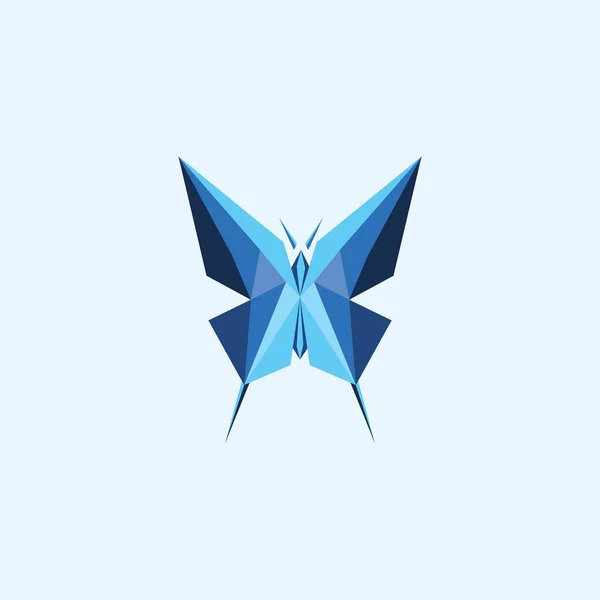 Butterfly Logo Design Template — Stock Vector