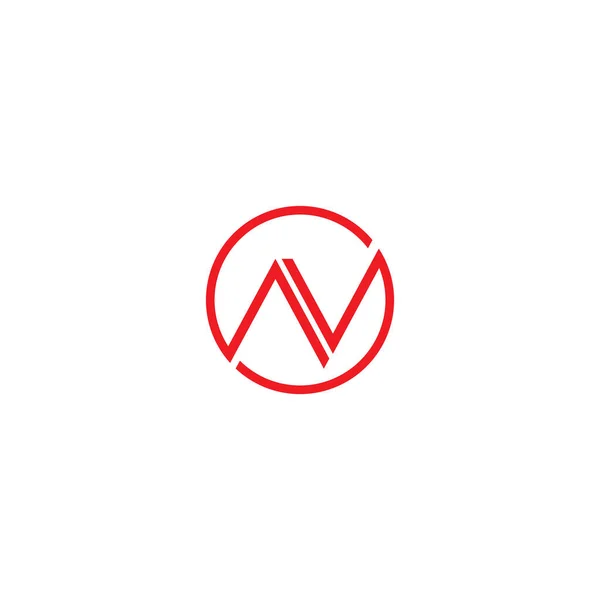 Logotipo Inicial Letra Modelo Design Vetorial Logotipo —  Vetores de Stock