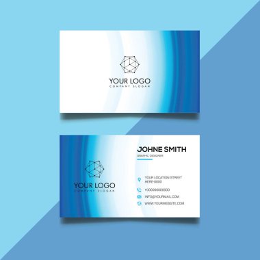 Modern Şirket Kartı Tasarım Şablonu