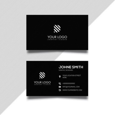 Modern Şirket Kartı Tasarım Şablonu