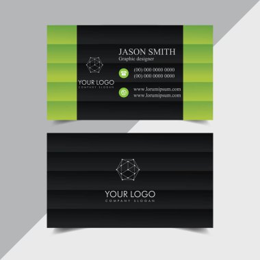 Modern Şirket Kartı Tasarım Şablonu