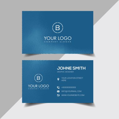 Modern Şirket Kartı Tasarım Şablonu