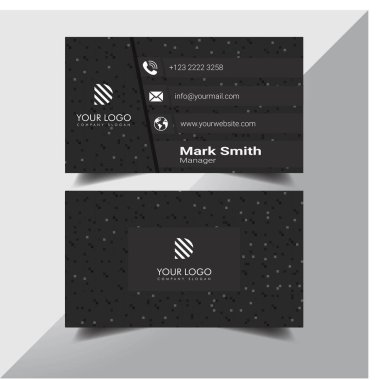 Modern Şirket Kartı Tasarım Şablonu
