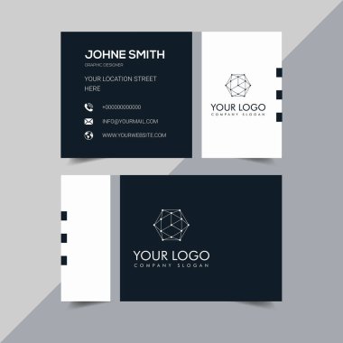 Modern Şirket Kartı Tasarım Şablonu