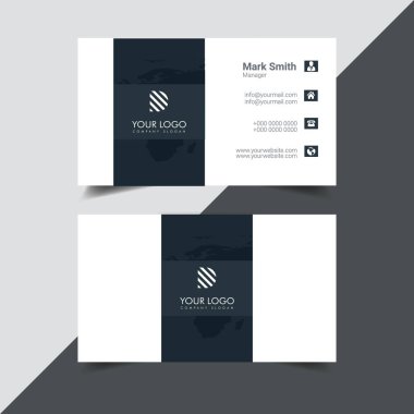 Modern Şirket Kartı Tasarım Şablonu