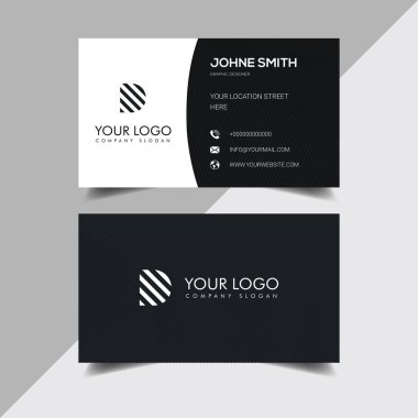 Modern Şirket Kartı Tasarım Şablonu