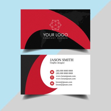 Modern Şirket Kartı Tasarım Şablonu