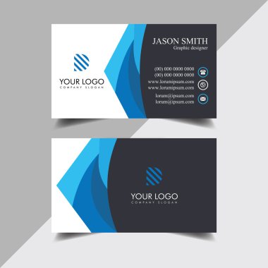 Modern Şirket Kartı Tasarım Şablonu