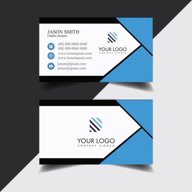 Modern Şirket Kartı Tasarım Şablonu