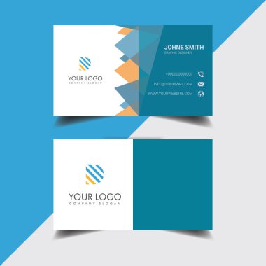 Modern Şirket Kartı Tasarım Şablonu