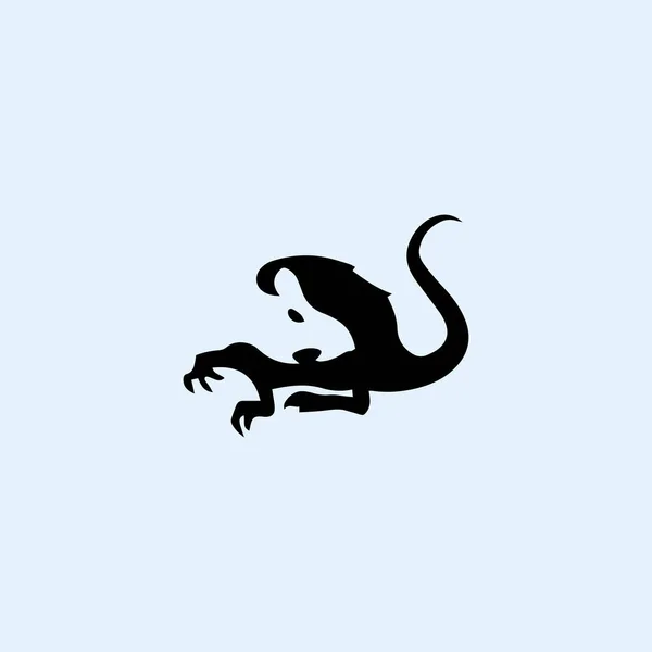 Шаблон Векторного Дизайну Логотипу Rat — стоковий вектор