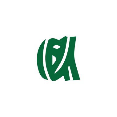 İlk harf k logo vektör tasarım şablonu