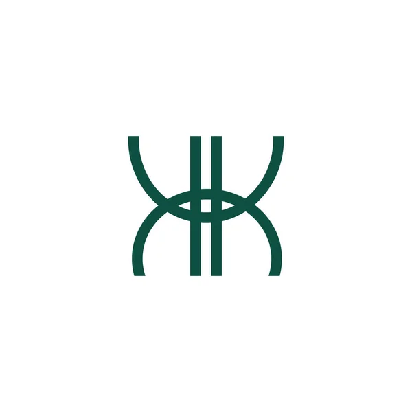 Πρότυπο Σχεδιασμού Διανύσματος Λογότυπου Του Αρχικού Γράμματος — Διανυσματικό Αρχείο