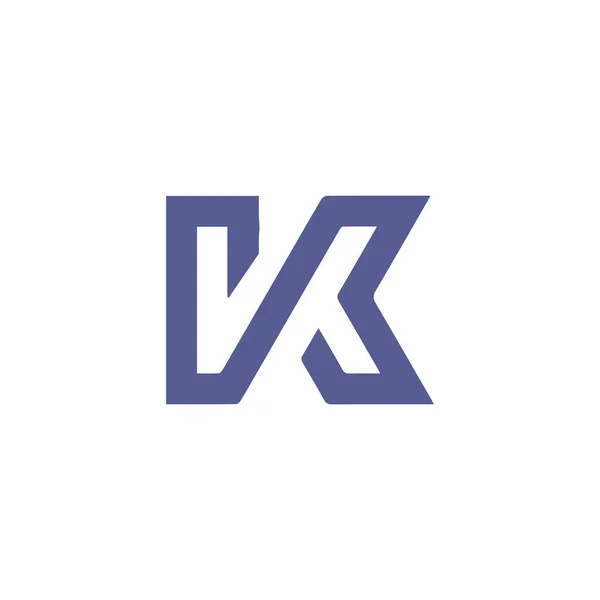 Modelo Design Vetorial Logotipo Letra Inicial —  Vetores de Stock