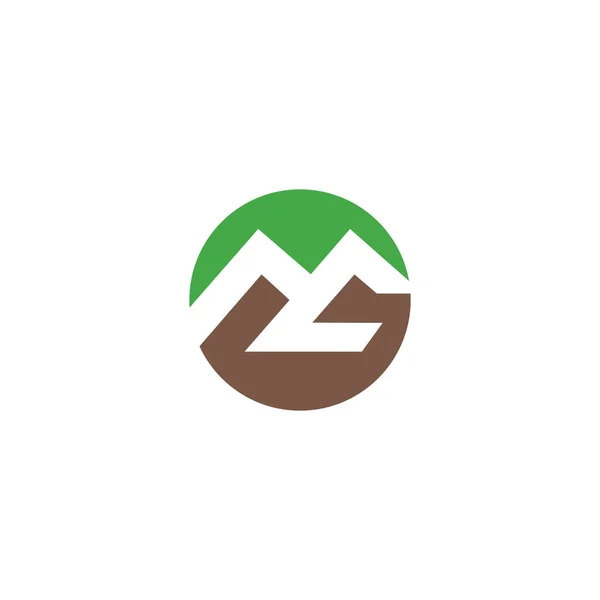 Αρχικό Λογότυπο Letter Πρότυπο Διανυσματικού Σχεδιασμού Λογότυπου — Διανυσματικό Αρχείο