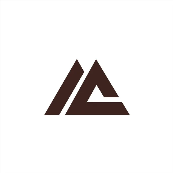 Harf Logosu Veya Logo Vektör Tasarım Şablonu — Stok Vektör