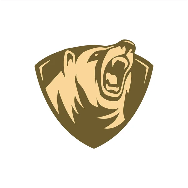 Animal Bear Logo Vector Design Template