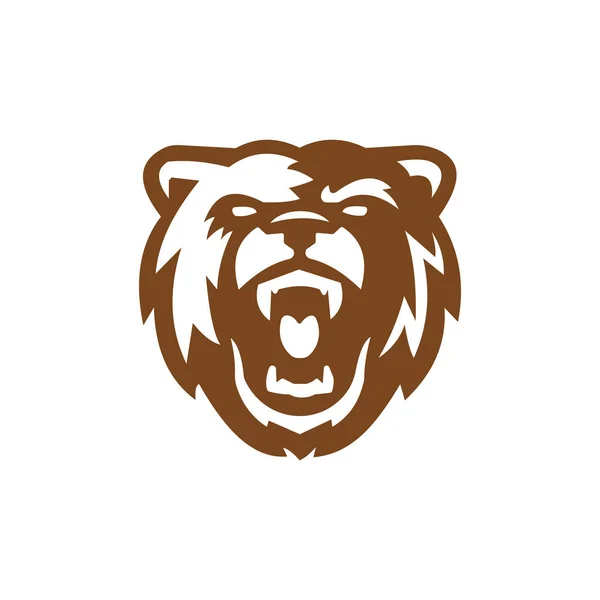 Animal Bear Logo Vector Design Template