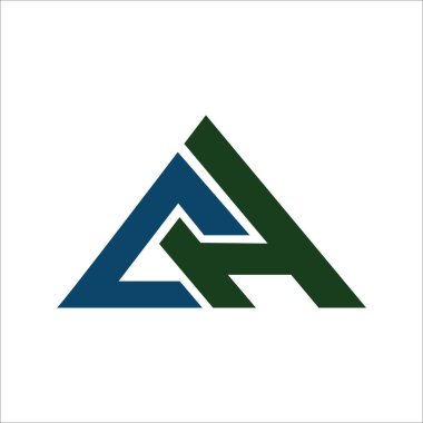 Initial letter ch logo or hc logo vector design template clipart svg vector 