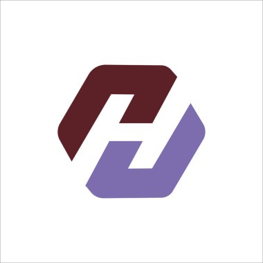 Initial letter ch logo or hc logo vector design template clipart svg vector 