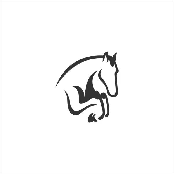 Animal horse logo vector design template