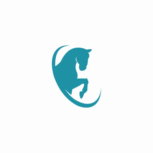 Animal horse logo vector design template
