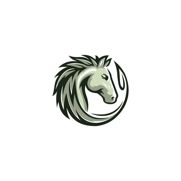 Animal horse logo vector design template