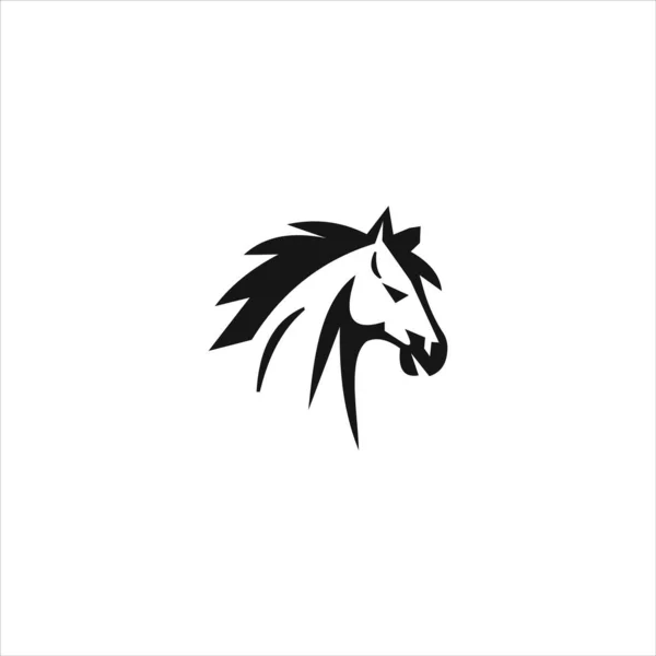 Hayvan Atı Logo Vektör Tasarım Şablonları — Stok Vektör