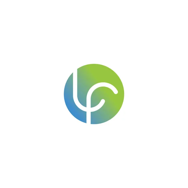 Αρχικό Γράμμα Λογότυπο Λογότυπο Διάνυσμα Πρότυπο Σχεδιασμού — Διανυσματικό Αρχείο