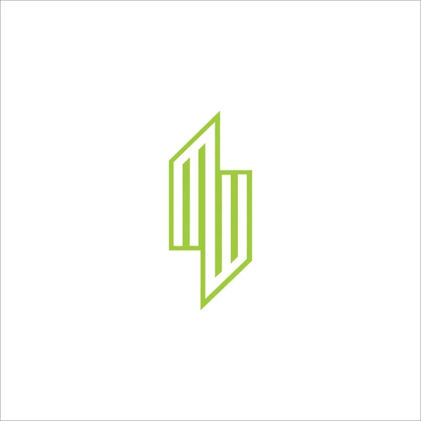 Letra Inicial Logo Logo Vector Diseño Plantilla — Vector de stock