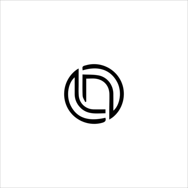 Początkowa Litera Logo Lub Wzór Wektora Logo — Wektor stockowy
