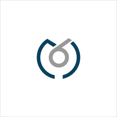 Başlangıç harfi mb logosu veya bm logo vektör tasarım şablonu