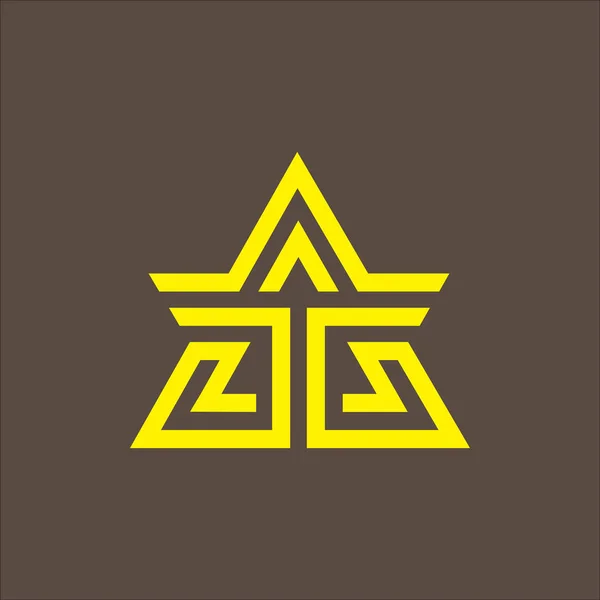 Anfangsbuchstabe Logo Oder Bei Logo Vektor Design Vorlage — Stockvektor