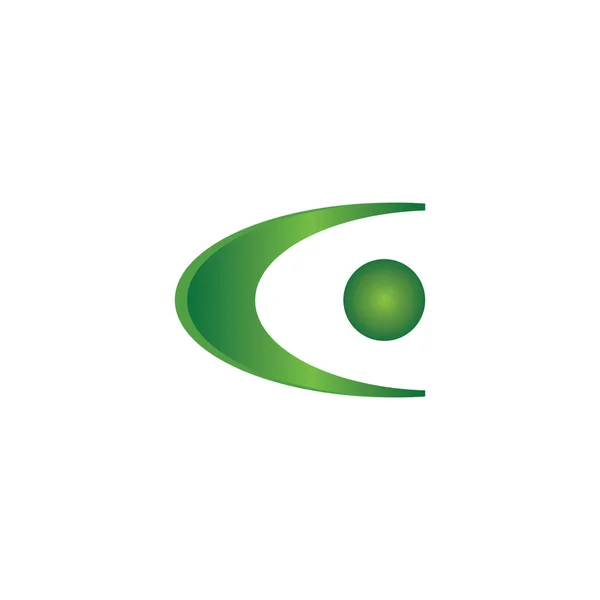 Lettera Iniziale Logo Modelli Progettazione Vettoriale — Vettoriale Stock