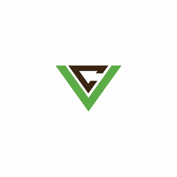Початкова Літера Шаблон Дизайну Логотипу — стоковий вектор