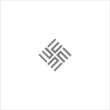 İlk harf ee logo veya e logo vektör tasarım şablonu