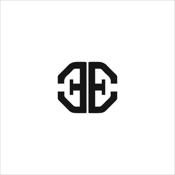 Ursprunglig Bokstav Logotyp Eller Logotyp Vektor Design Mall — Stock vektor