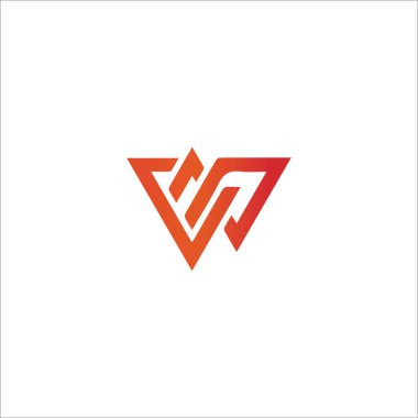 İlk harf wp logosu veya pw vektör tasarım şablonu